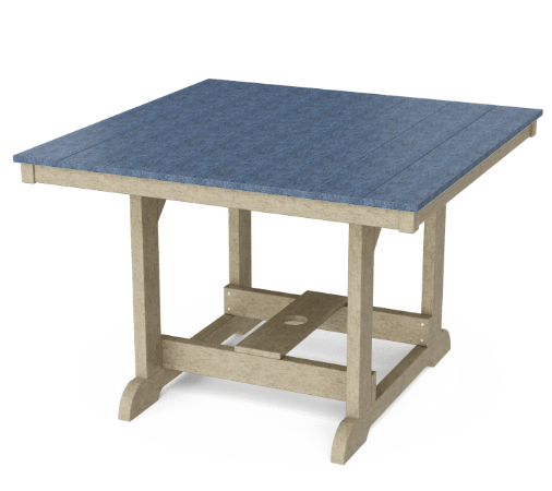 Wildridge Heritage Recycled Plastic Outdoor 44x44 Dining Table - LEAD TIME TO SHIP 6 WEEKS OR LESS