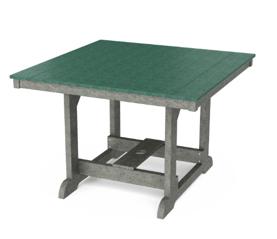 Wildridge Heritage Recycled Plastic Outdoor 44x44 Dining Table - LEAD TIME TO SHIP 6 WEEKS OR LESS