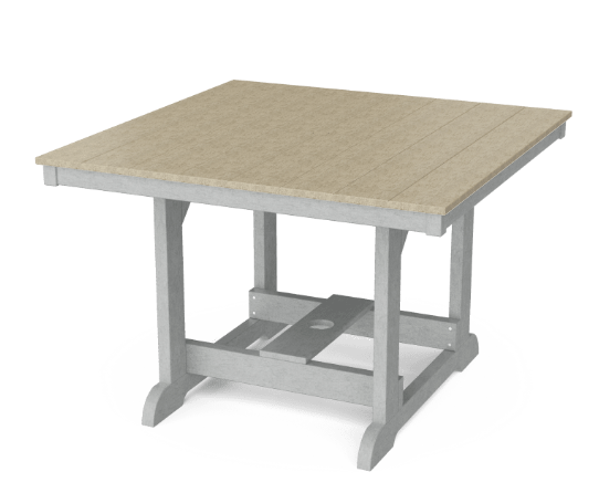 Wildridge Heritage Recycled Plastic Outdoor 44x44 Dining Table - LEAD TIME TO SHIP 6 WEEKS OR LESS