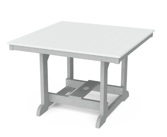 Wildridge Heritage Recycled Plastic Outdoor 44x44 Dining Table - LEAD TIME TO SHIP 6 WEEKS OR LESS