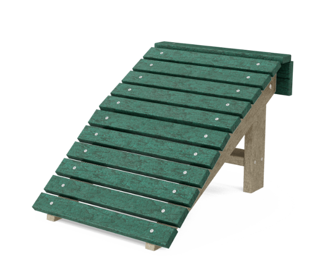 Wildridge Recycled Plastic Heritage Folding Footstool - LEAD TIME TO SHIP 6 WEEKS OR LESS