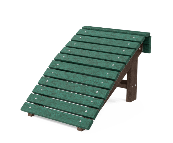 Wildridge Recycled Plastic Heritage Folding Footstool - LEAD TIME TO SHIP 6 WEEKS OR LESS