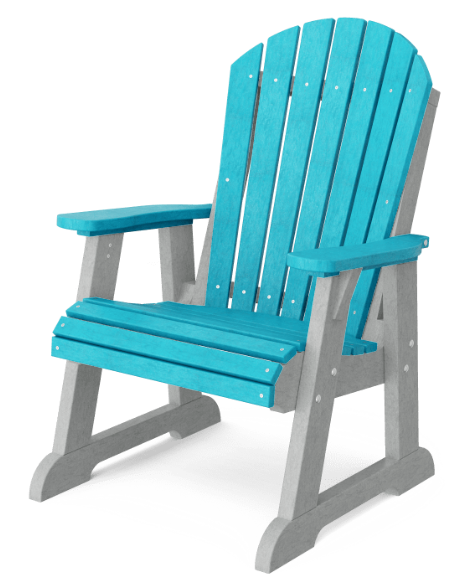 Wildridge Recycled Plastic Heritage Outdoor High Fan Back Chair - LEAD TIME TO SHIP 6 WEEKS OR LESS