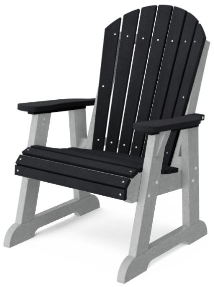 Wildridge Recycled Plastic Heritage Outdoor High Fan Back Chair - LEAD TIME TO SHIP 6 WEEKS OR LESS