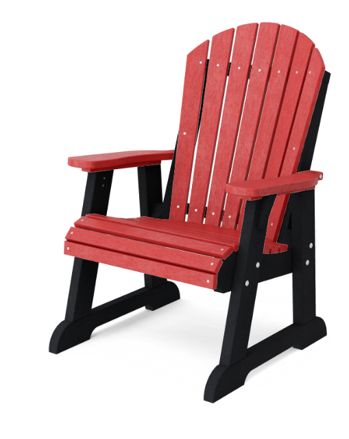 Wildridge Recycled Plastic Heritage Outdoor High Fan Back Chair - LEAD TIME TO SHIP 6 WEEKS OR LESS