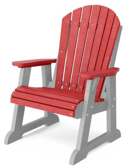 Wildridge Recycled Plastic Heritage Outdoor High Fan Back Chair - LEAD TIME TO SHIP 6 WEEKS OR LESS