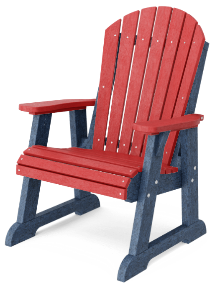 Wildridge Recycled Plastic Heritage Outdoor High Fan Back Chair - LEAD TIME TO SHIP 6 WEEKS OR LESS