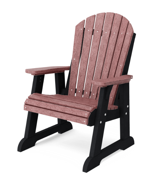 Wildridge Recycled Plastic Heritage Outdoor High Fan Back Chair - LEAD TIME TO SHIP 6 WEEKS OR LESS