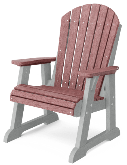 Wildridge Recycled Plastic Heritage Outdoor High Fan Back Chair - LEAD TIME TO SHIP 6 WEEKS OR LESS