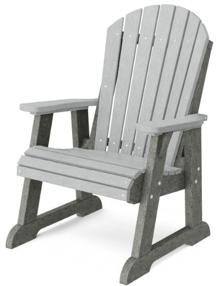 Wildridge Recycled Plastic Heritage Outdoor High Fan Back Chair - LEAD TIME TO SHIP 6 WEEKS OR LESS