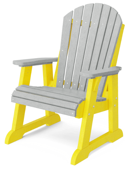 Wildridge Recycled Plastic Heritage Outdoor High Fan Back Chair - LEAD TIME TO SHIP 6 WEEKS OR LESS