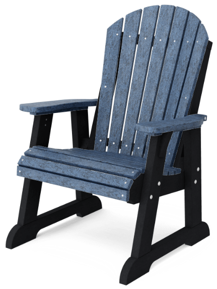 Wildridge Recycled Plastic Heritage Outdoor High Fan Back Chair - LEAD TIME TO SHIP 6 WEEKS OR LESS