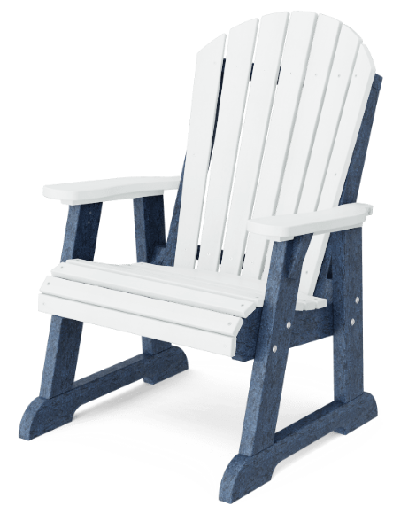 Wildridge Recycled Plastic Heritage Outdoor High Fan Back Chair - LEAD TIME TO SHIP 6 WEEKS OR LESS