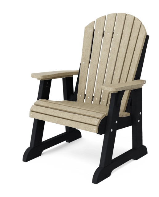 Wildridge Recycled Plastic Heritage Outdoor High Fan Back Chair - LEAD TIME TO SHIP 6 WEEKS OR LESS