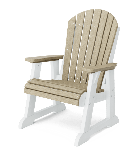 Wildridge Recycled Plastic Heritage Outdoor High Fan Back Chair - LEAD TIME TO SHIP 6 WEEKS OR LESS