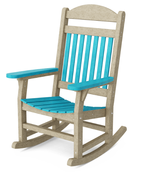 Wildridge Recycled Plastic Heritage Traditional  Rocking Chair - LEAD TIME TO SHIP 6 WEEKS OR LESS