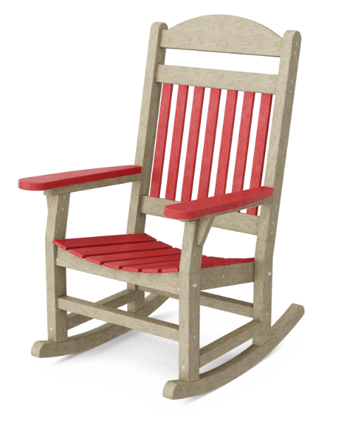 Wildridge Recycled Plastic Heritage Traditional  Rocking Chair - LEAD TIME TO SHIP 6 WEEKS OR LESS