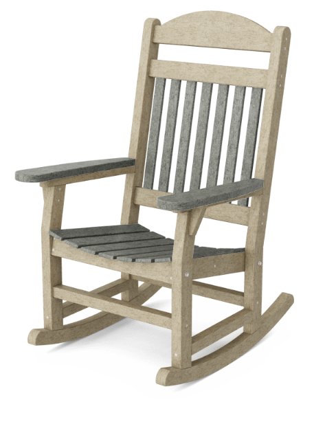 Wildridge Recycled Plastic Heritage Traditional  Rocking Chair - LEAD TIME TO SHIP 6 WEEKS OR LESS