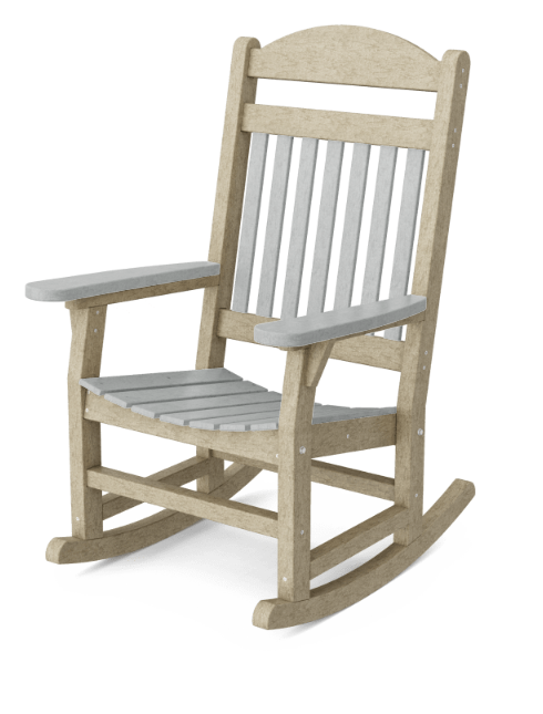 Wildridge Recycled Plastic Heritage Traditional  Rocking Chair - LEAD TIME TO SHIP 6 WEEKS OR LESS