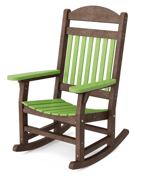 Wildridge Recycled Plastic Heritage Traditional  Rocking Chair - LEAD TIME TO SHIP 6 WEEKS OR LESS