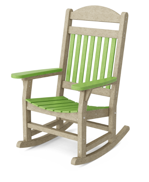 Wildridge Recycled Plastic Heritage Traditional  Rocking Chair - LEAD TIME TO SHIP 6 WEEKS OR LESS