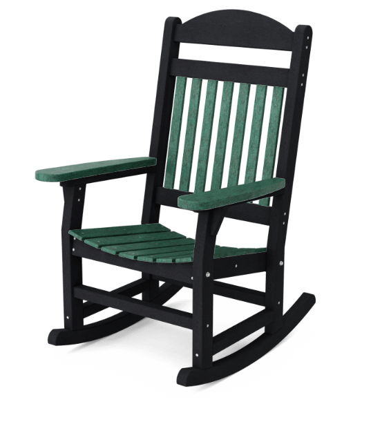 Wildridge Recycled Plastic Heritage Traditional  Rocking Chair - LEAD TIME TO SHIP 6 WEEKS OR LESS