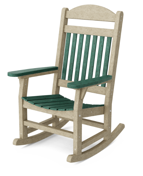 Wildridge Recycled Plastic Heritage Traditional  Rocking Chair - LEAD TIME TO SHIP 6 WEEKS OR LESS