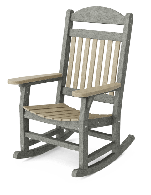 Wildridge Recycled Plastic Heritage Traditional  Rocking Chair - LEAD TIME TO SHIP 6 WEEKS OR LESS