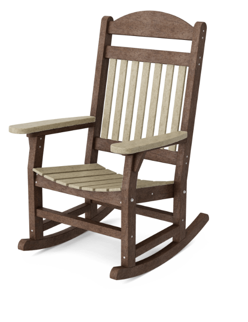 Wildridge Recycled Plastic Heritage Traditional  Rocking Chair - LEAD TIME TO SHIP 6 WEEKS OR LESS