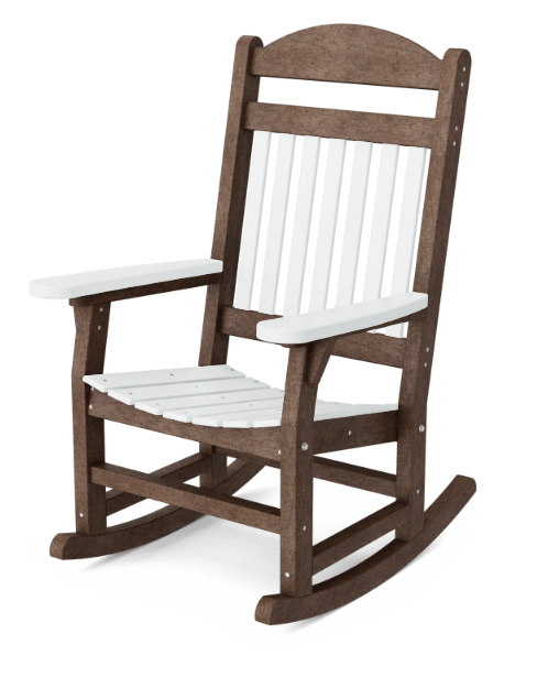 Wildridge Recycled Plastic Heritage Traditional  Rocking Chair - LEAD TIME TO SHIP 6 WEEKS OR LESS