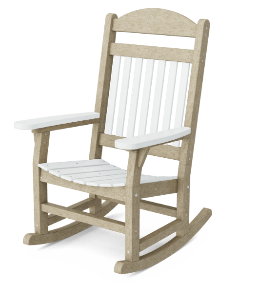 Wildridge Recycled Plastic Heritage Traditional  Rocking Chair - LEAD TIME TO SHIP 6 WEEKS OR LESS