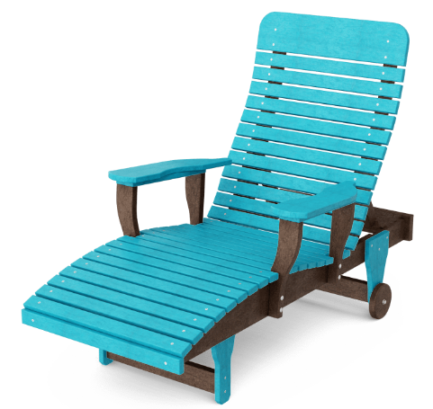 Wildridge Recycled Plastic Heritage Chaise Lounge - LEAD TIME TO SHIP 6 WEEKS OR LESS