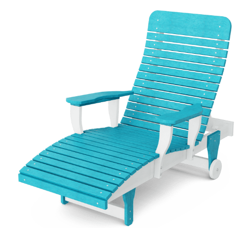 Wildridge Recycled Plastic Heritage Chaise Lounge - LEAD TIME TO SHIP 10 BUSINESS DAYS OR LESS