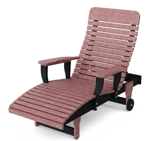 Wildridge Recycled Plastic Heritage Chaise Lounge - LEAD TIME TO SHIP 10 BUSINESS DAYS OR LESS