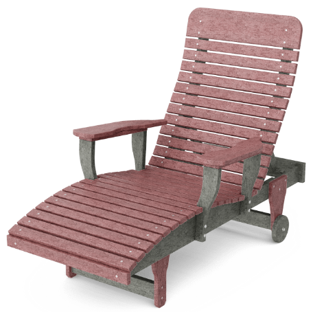 Wildridge Recycled Plastic Heritage Chaise Lounge - LEAD TIME TO SHIP 6 WEEKS OR LESS