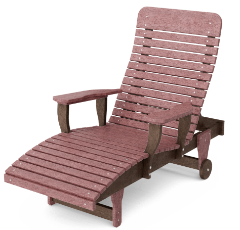 Wildridge Recycled Plastic Heritage Chaise Lounge - LEAD TIME TO SHIP 6 WEEKS OR LESS