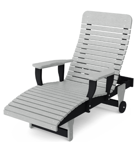 Wildridge Recycled Plastic Heritage Chaise Lounge - LEAD TIME TO SHIP 6 WEEKS OR LESS