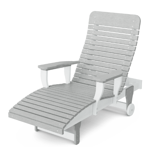 Wildridge Recycled Plastic Heritage Chaise Lounge - LEAD TIME TO SHIP 10 BUSINESS DAYS OR LESS