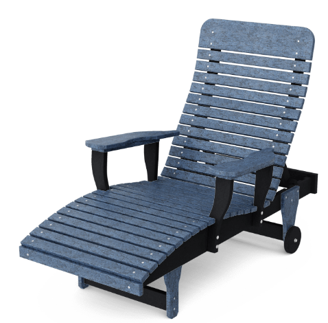 Wildridge Recycled Plastic Heritage Chaise Lounge - LEAD TIME TO SHIP 10 BUSINESS DAYS OR LESS