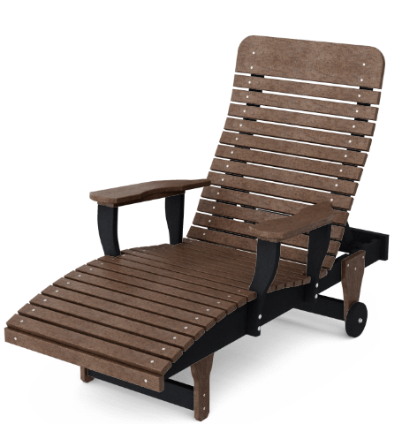 Wildridge Recycled Plastic Heritage Chaise Lounge - LEAD TIME TO SHIP 10 BUSINESS DAYS OR LESS