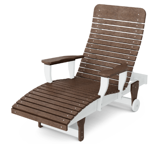 Wildridge Recycled Plastic Heritage Chaise Lounge - LEAD TIME TO SHIP 10 BUSINESS DAYS OR LESS