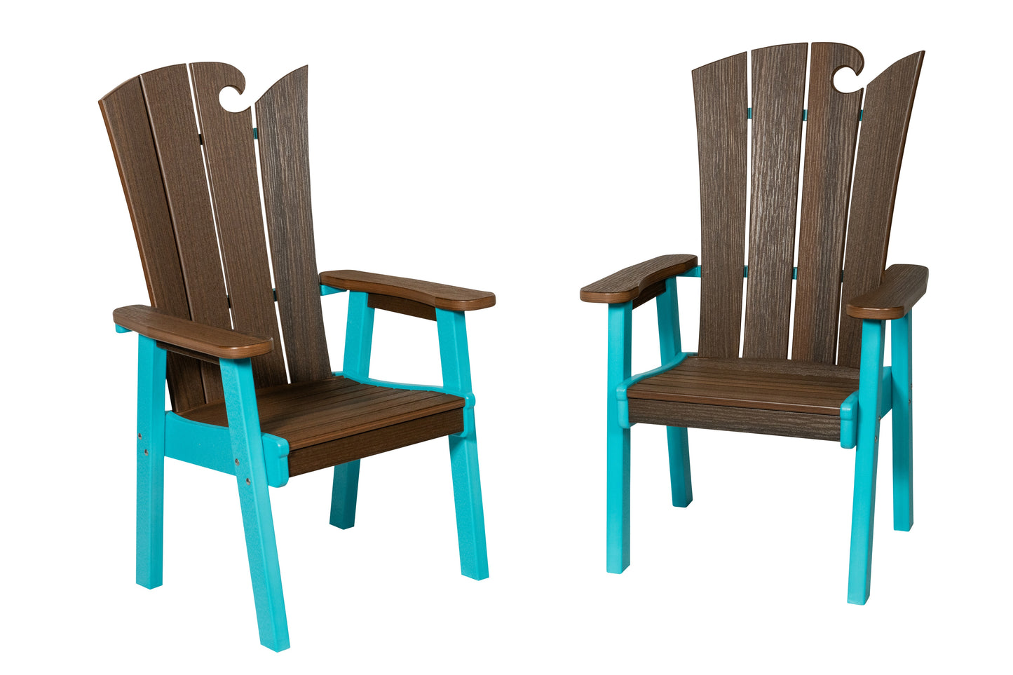 Beaver Dam Woodworks OceanWavz Dining Chair - LEAD TIME TO SHIP 3 WEEKS OR LESS