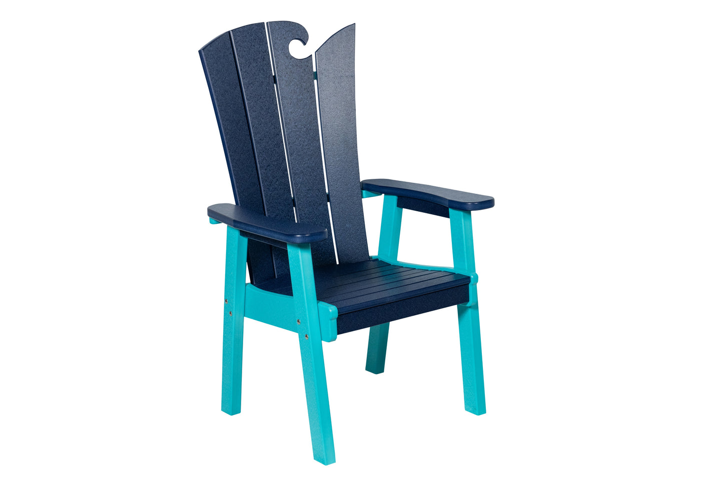 Beaver Dam Woodworks OceanWavz Dining Chair - LEAD TIME TO SHIP 3 WEEKS OR LESS