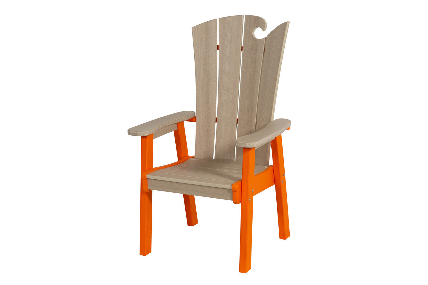 Beaver Dam Woodworks OceanWavz Dining Chair - LEAD TIME TO SHIP 3 WEEKS OR LESS