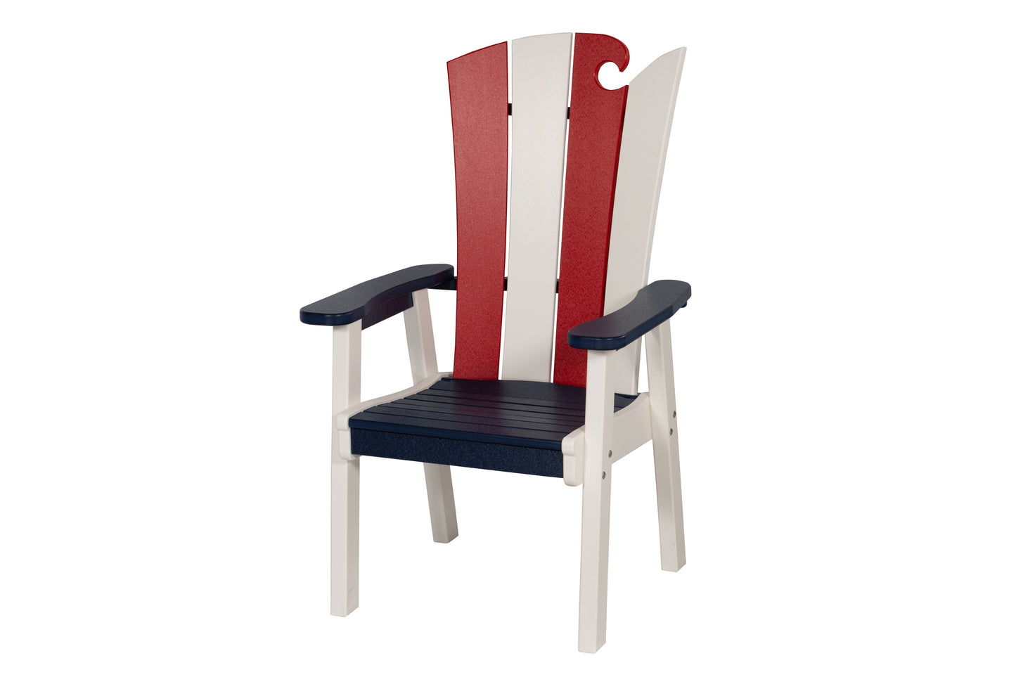 Beaver Dam Woodworks OceanWavz Dining Chair - LEAD TIME TO SHIP 3 WEEKS OR LESS