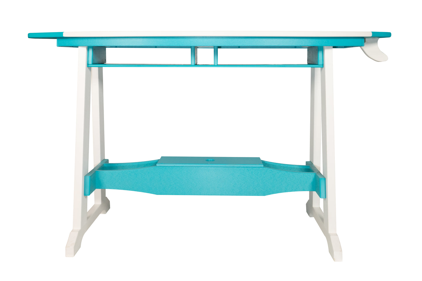 Beaver Dam Woodworks 6' Surf-Aira Bar Table - BAR HEIGHT  (ALL COLORS)