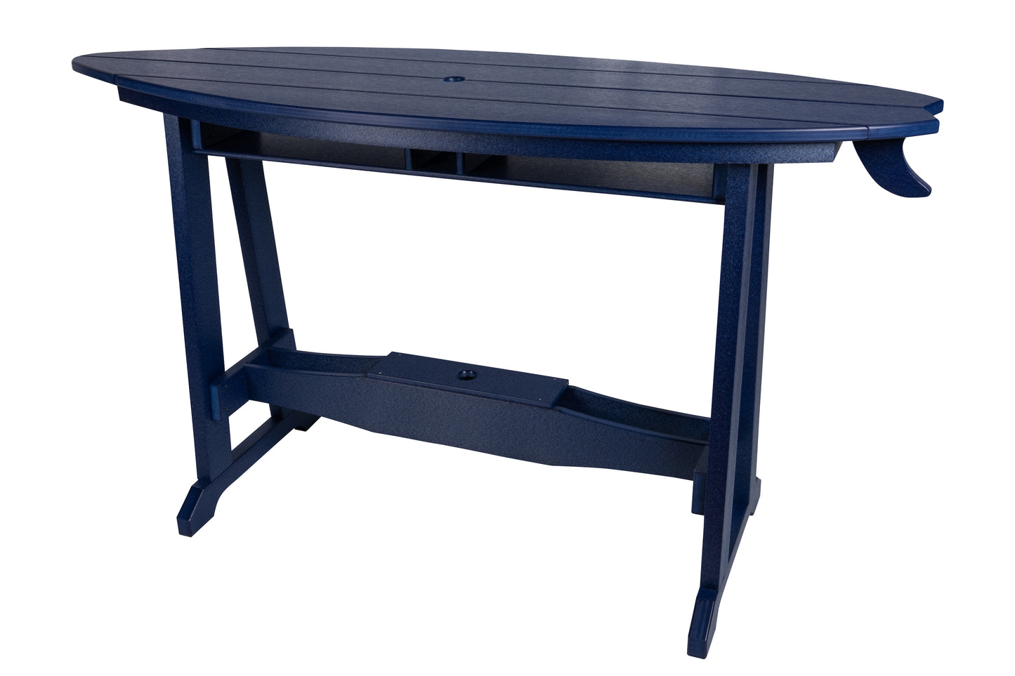 Beaver Dam Woodworks 6' Surf-Aira Bar Table - BAR HEIGHT  (ALL COLORS)