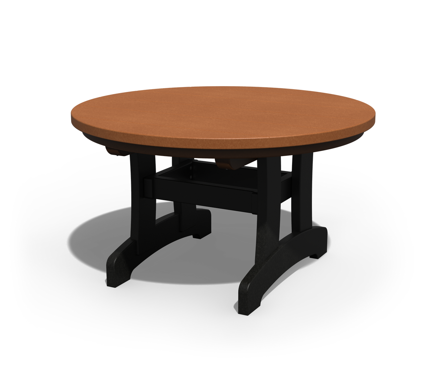 Patiova Recycled Plastic Round Coffee Table - LEAD TIME TO SHIP 4 WEEKS