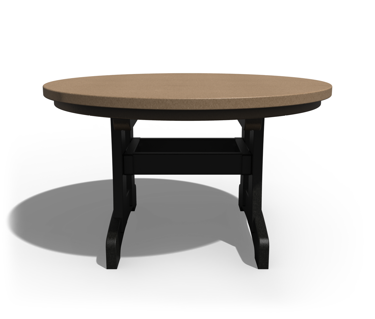 Patiova Recycled Plastic Round Coffee Table - LEAD TIME TO SHIP 4 WEEKS