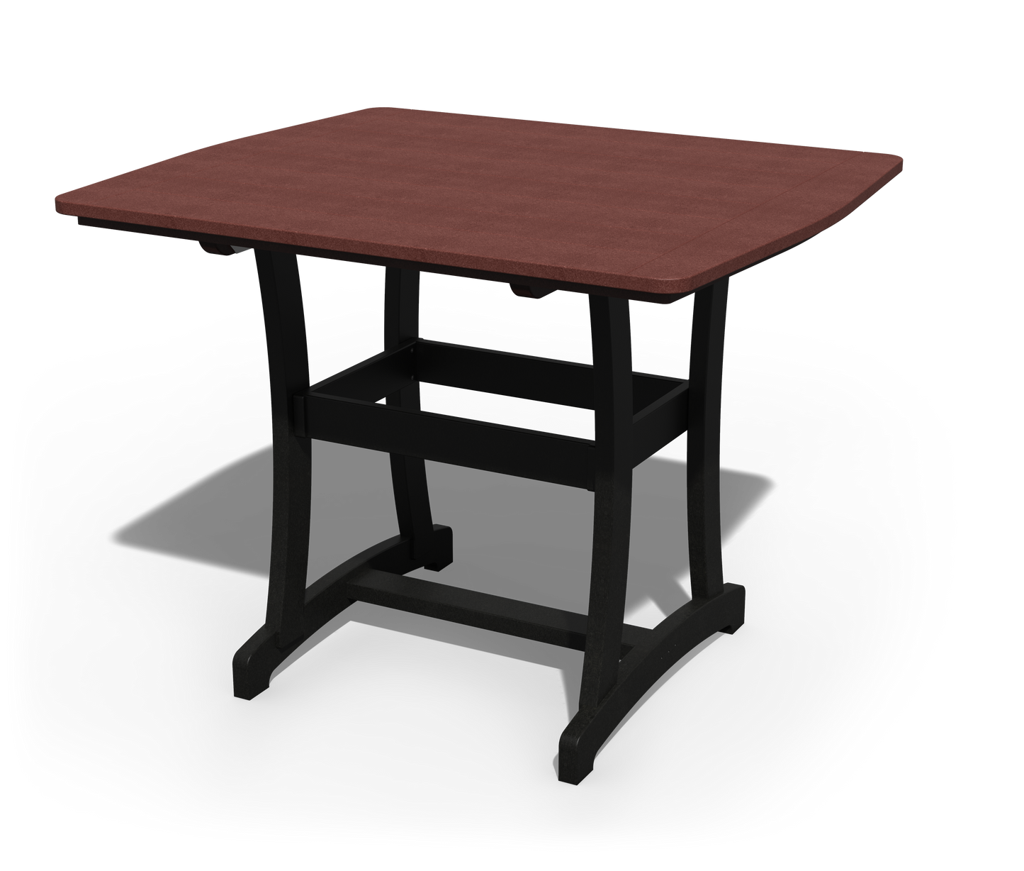 Patiova Recycled Plastic 4'x4' Legacy Bar Table - LEAD TIME TO SHIP 4 WEEKS